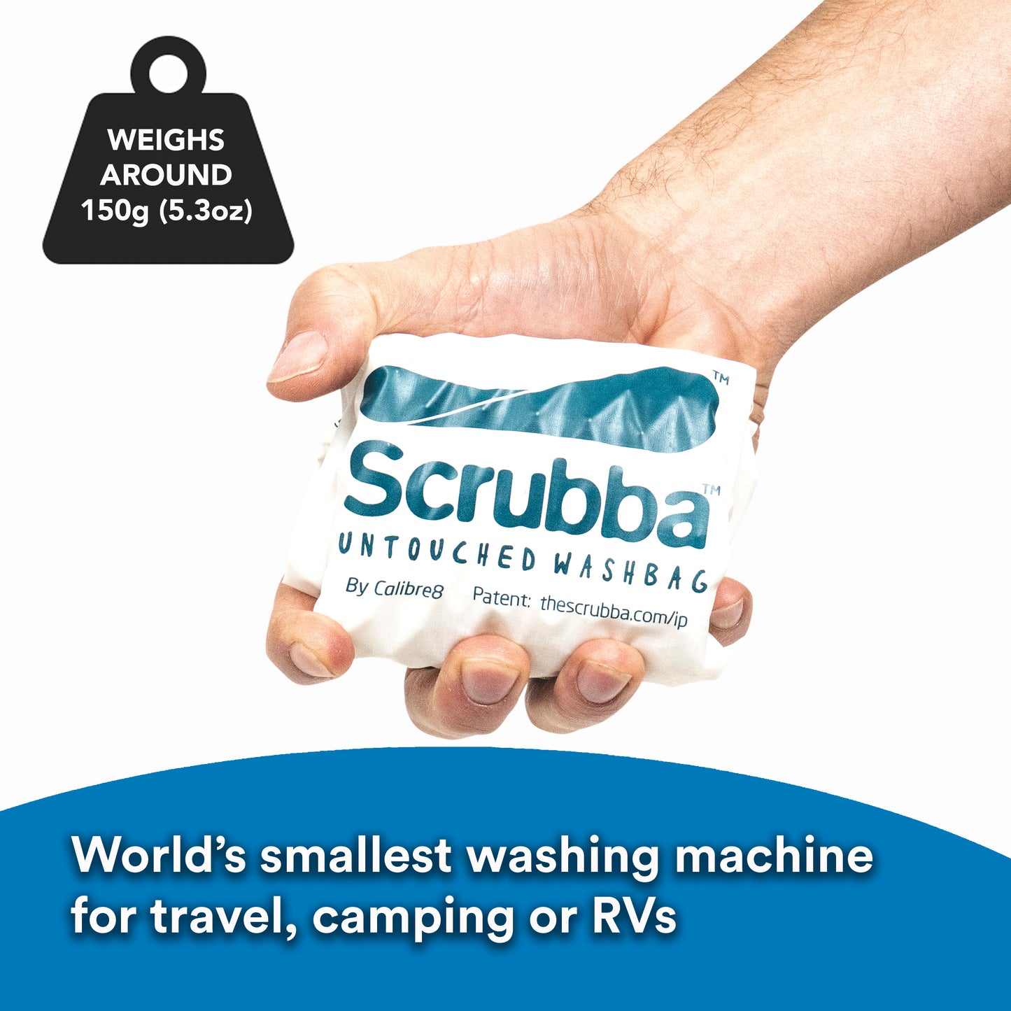 Scrubba Wash Bag Untouched The Scrubba Wash Bag