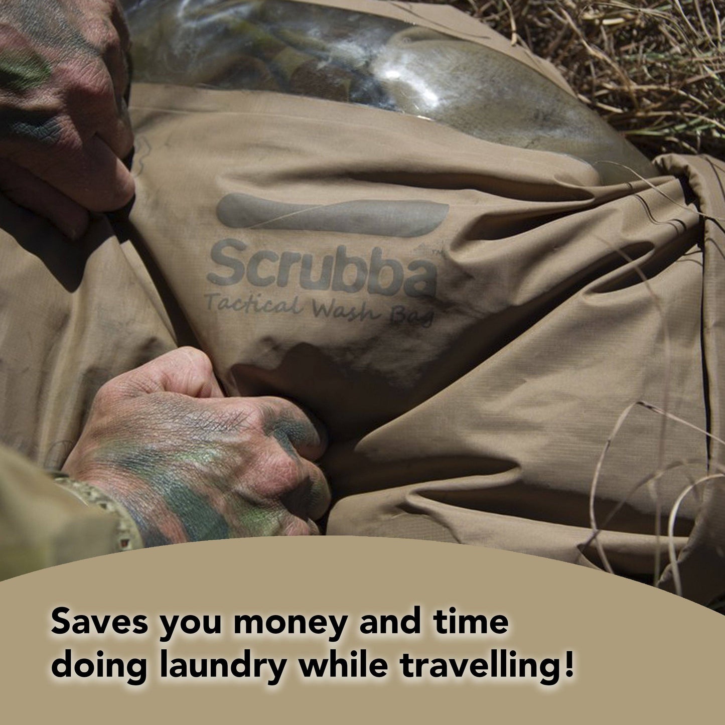 Save money Scrubba tactical wash bag