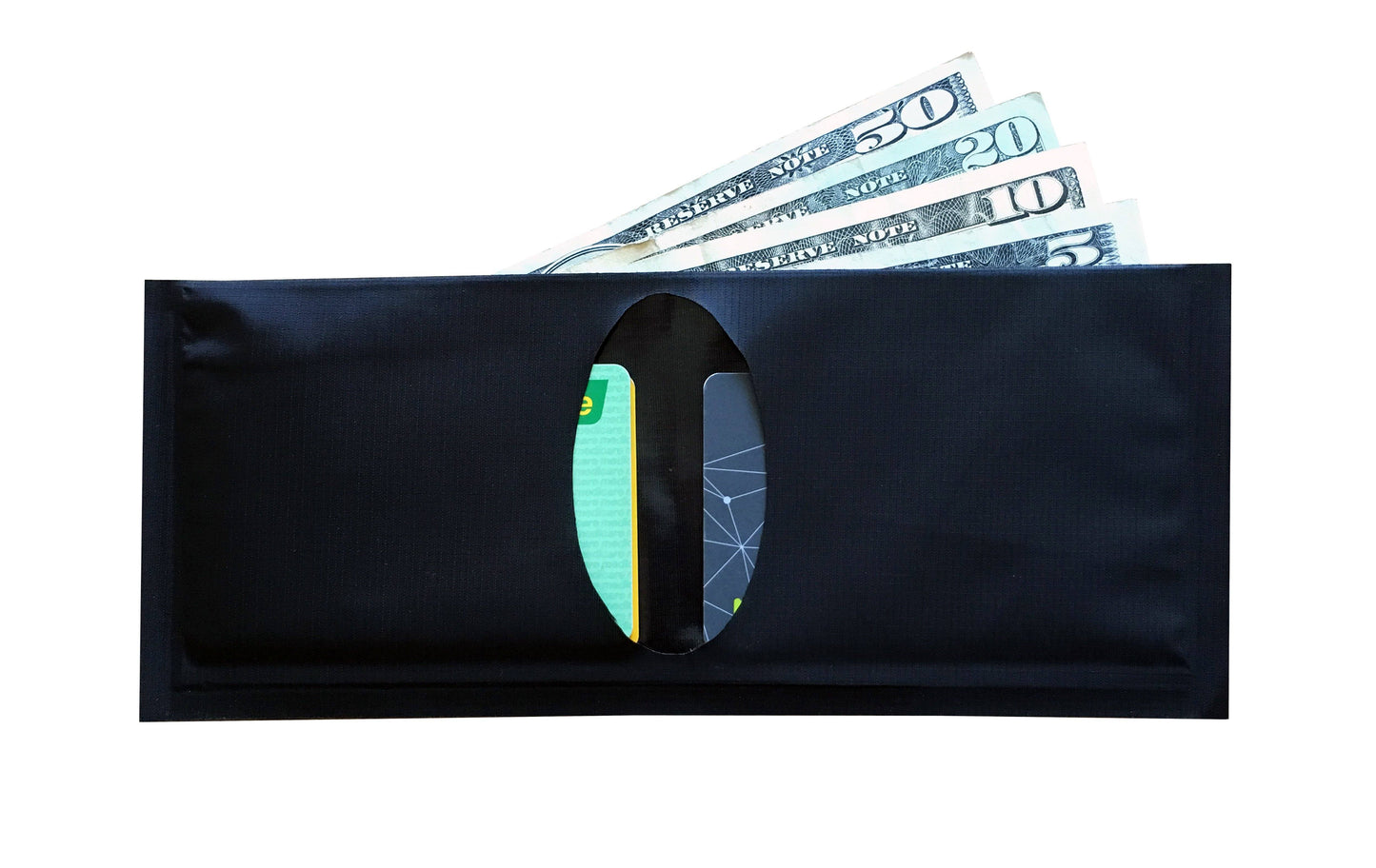 The Scrubba Weightless Wallet - ships from Australia The Scrubba Wash Bag Black Open
