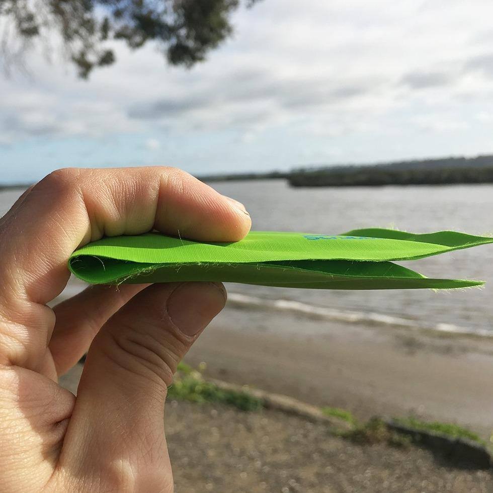 The Scrubba Weightless Wallet - ships from Australia The Scrubba Wash Bag Wear Green Beach