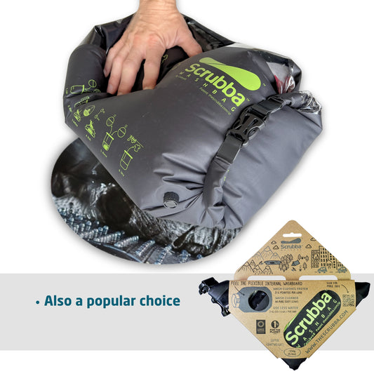 Scrubba Wash Bag - travel washing machine (black)