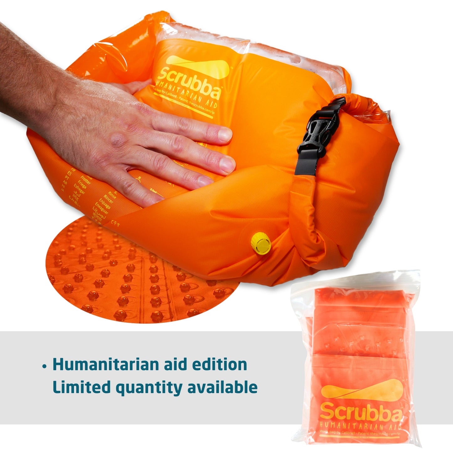 Scrubba humanitarian aid wash bag - Limited