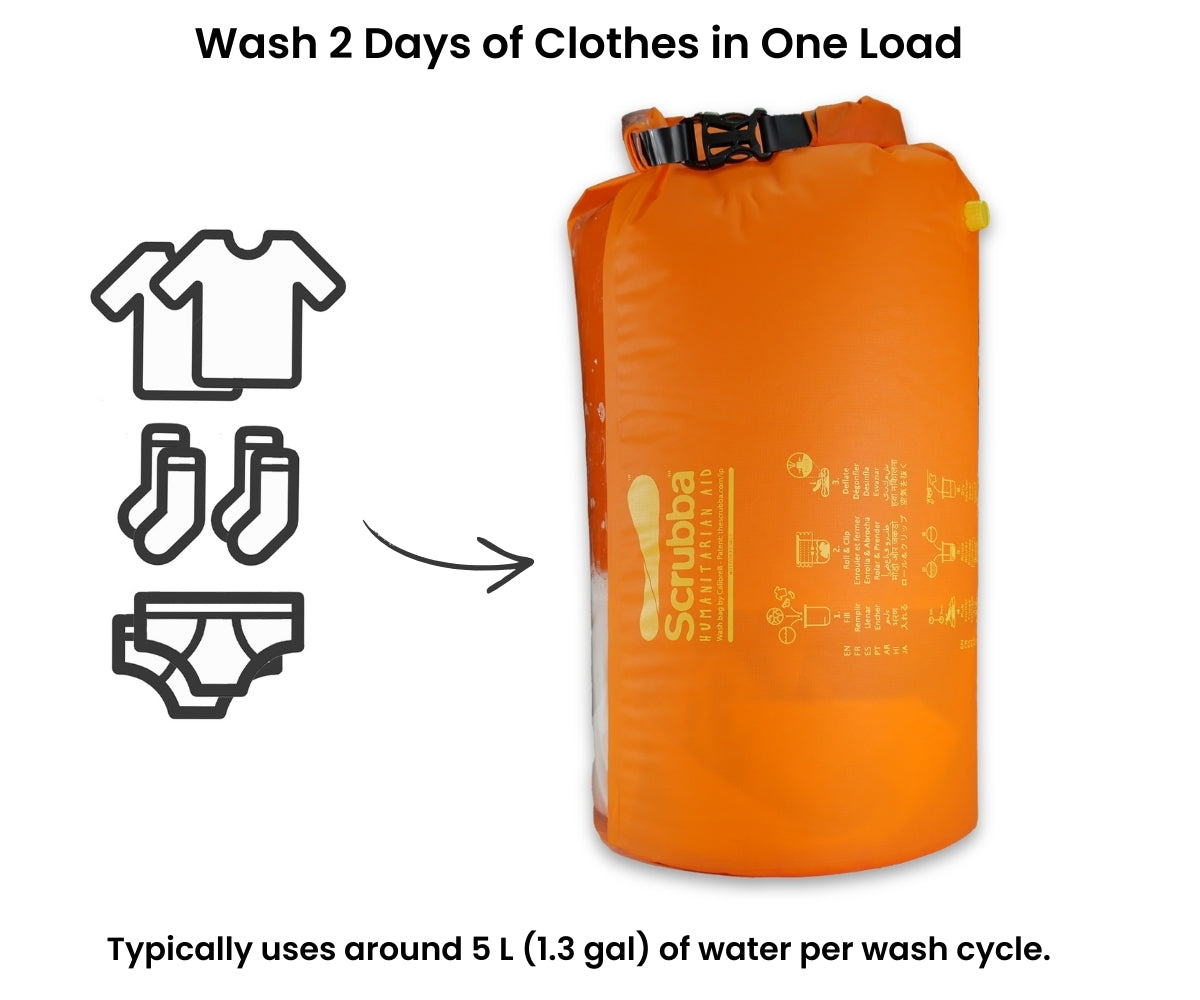 Scrubba humanitarian aid wash bag - Limited